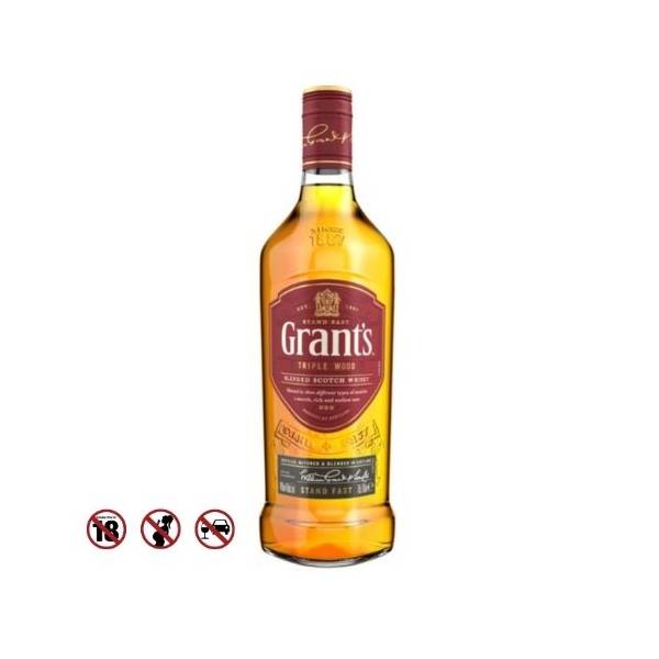 Rượu Grant's Triple Wood Blended Scotch Whisky 40%v/v- 70cl