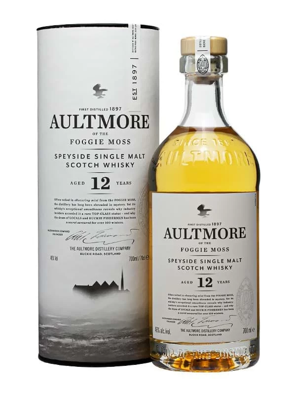 Rượu Aultmore 12 YEARS Single malt Whisky- 46%v/v- 70cl