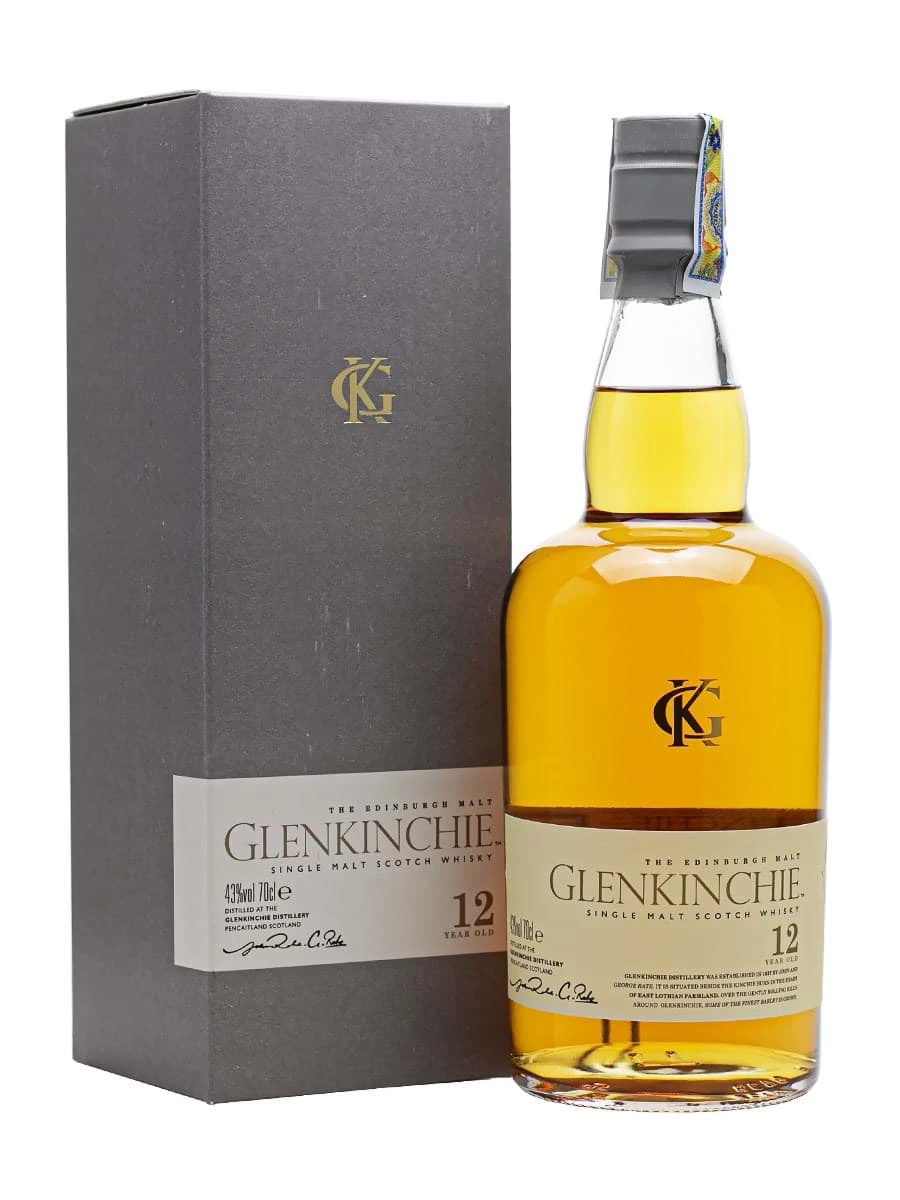 Rượu Whisky Glenkinchie 12 Years Old Single Malt- 43%v/v- 70cl