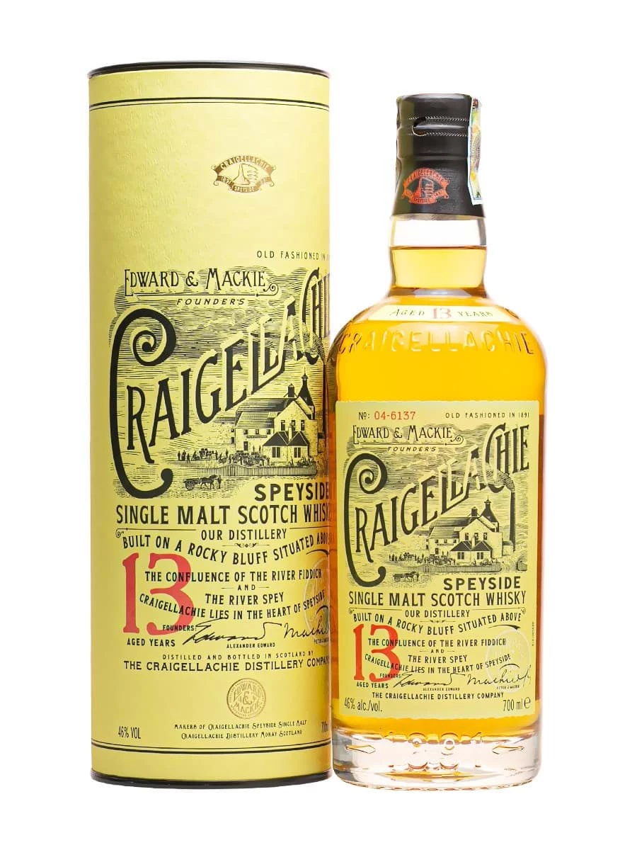 Rượu Craigellachie 13 Years Old Single Malt Whisky- 45%v/v- 1L