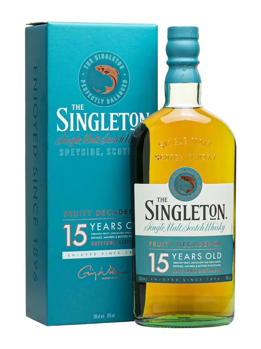 Ruợu the Singleton 15 Single Malt Whiskey-40%v/v- 70cl