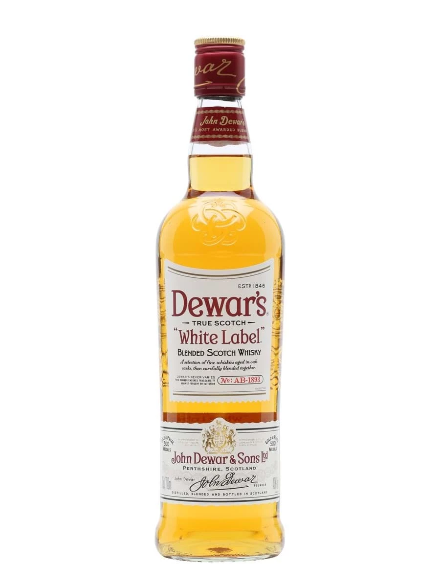 Rượu Dewar’s White Label Blended Scotch Whisky- 40%v/v- 1L