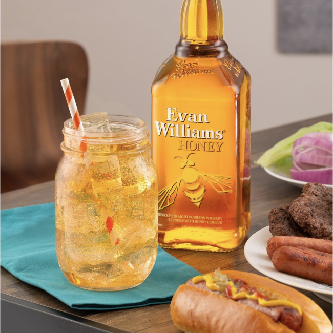 Rượu Evan Williams Honey